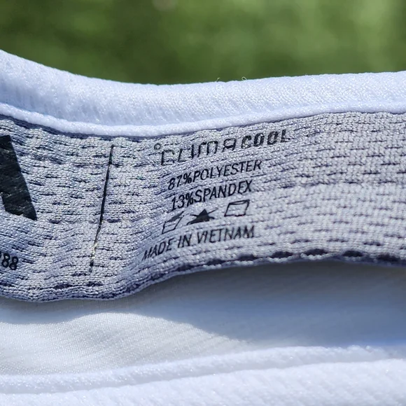 Adidas Superlite 3 Visor Women's lightweight and Sweat-Wicking White Visor - Picture 7 of 7